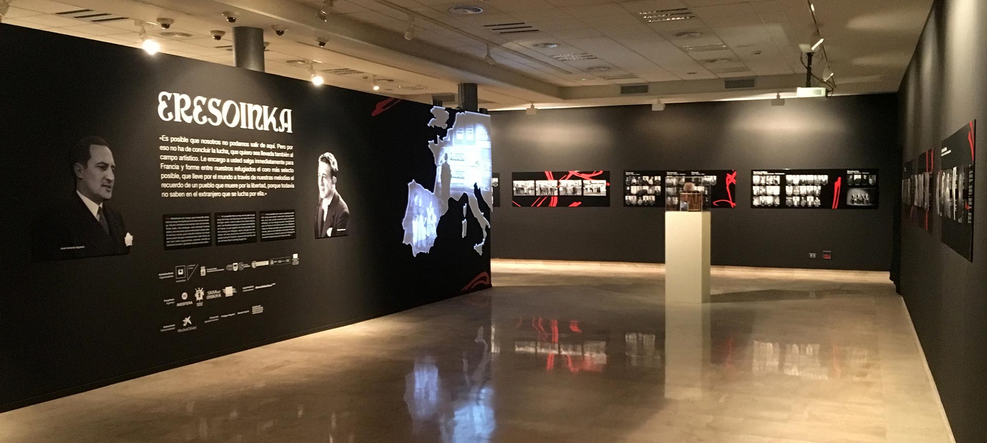 Imagen de la exposición resultante del comisariado de Inesfera para la capitaliad cultural europea de Donostia 2016.